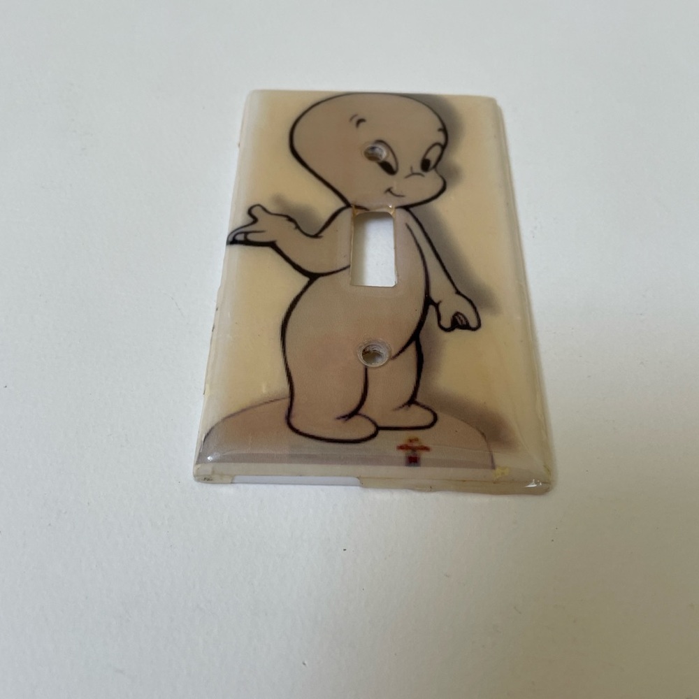 VINTAGE CASPER SWITCH PLATE - Picture 6 of 8